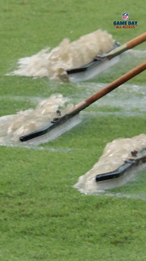 Nothing like having fun in the rain 🌧 😊 | NFL Films