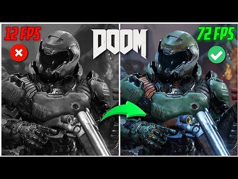 DOOM 2016: FPS Boost for Extremely Low End PCs! (Integraded Graphics)