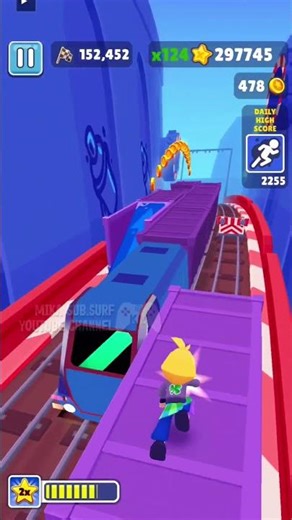 subway surfers copenhagen pvp 2026 : si woo springtime outfit 🚆🏁 #gaming #subwaysurfers #ytshorts