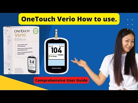 How to Use OneTouch Verio Glucose Meter 💉 | Step-by-Step Blood Sugar Testing Guide!