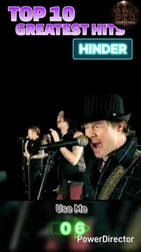 top 10 best songs #hinder #top #youtubeshorts