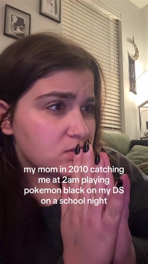 i would sneak on her laptop after she went to bed to look up tutorials on how to beat the gym leaders…sorry mom