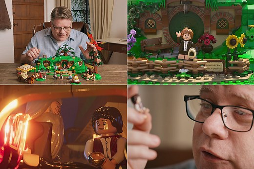 Sean Astin Celebrates Launch of 2,017-Piece LEGO Icons The Lord of the Rings: The Shire (10354) Set
