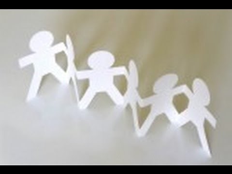 How to make chain o garland with paper