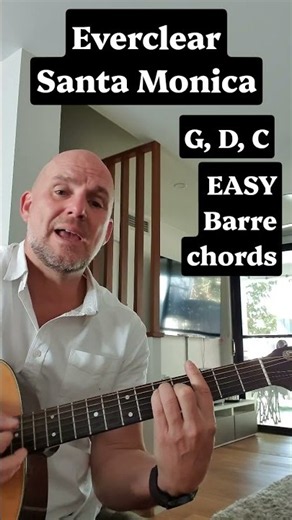 How to play Everclear ~ Santa Monica. a great song for learning barre chords!