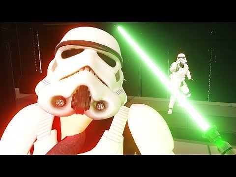 One Brutal Jedi vs An Empire Ship Full Of Evil - NEW Blade And Sorcery Adventure Map Mod