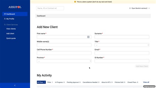 Module 1 - Navigating the dashboard