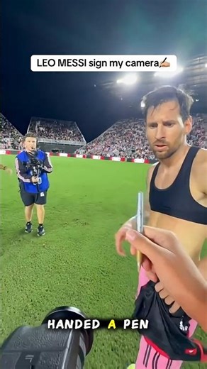 Messi’s Autograph Gone Viral👍🔥#MessiFans