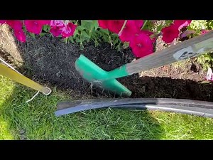 How to Create a Perfect Straight or Curved Lawn Edge!