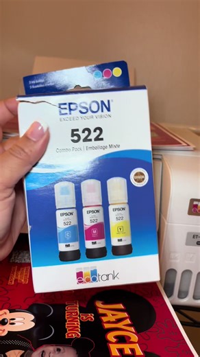 Refilling my Ecotank printer