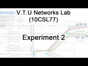 Experiment 2 VTU Network Lab (10CSL77)