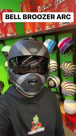 4.3K views · 40 reactions | Bell Broozer Arc - Modular Helmet. Comes in 5 designs. Made special for you. | Durian Bikers | Facebook