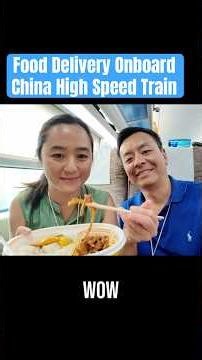 China High-Speed Rail: Beijing to Hangzhou Adventure! #shorts