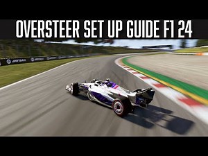 Remove oversteer - F1 24 set up guide