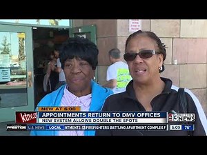 Nevada DMV launches new appointment system