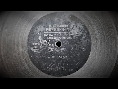 Hello My Baby (Joseph E. Howard, Ida Emerson) - Sung by Burt Shepard with piano