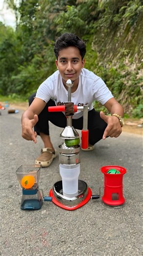 3 Ta Hand Press Juicer mixer machine😍