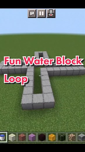 Minecraft Redstone Tutorial: Fun Water Block Loop