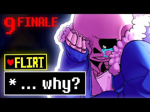 sans? 💔 Undertale Dating Sim: Act To Flirt Playthrough FINALE (Part 9) (ft. JackOfAllTrades)
