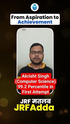 UGCNET Computer Science Qualified Assistant Professor (99.2%ile) first attempt #shorts #shortsfeed