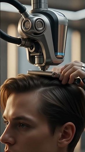 AI Barber Machine That Will End Salons Forever 😱