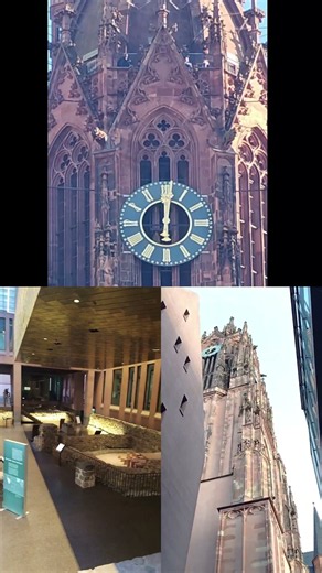 Dom and New Old Town #frankfurt #churches #church