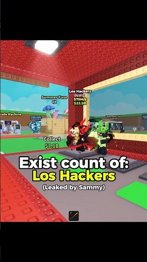 Exist Count of Los Hackers | Steal a Brainrot #roblox #stealabrainrot