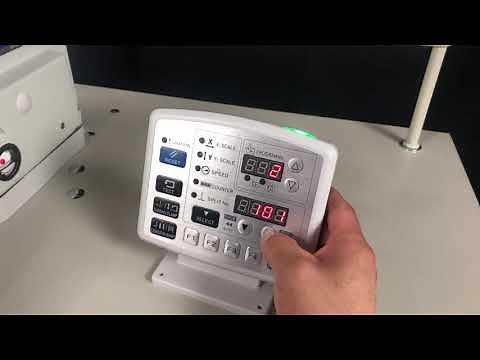 Dematron DM-430 Bartack machine Box stitch, Programmable Tacker