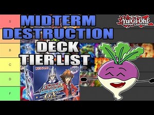 YUGIOH [SPEED DUEL] Tier List! | Speed Duel GX: Midterm Destruction