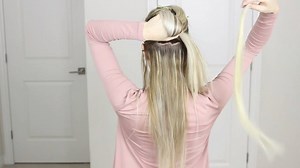 You guys have been asking for a pull-through braid tutorial - so we collabed with @alexgaboury to create one 😍 Here is a full step-by-step tutorial on how to do a pull-through braid. Stunning hairstyle that is perfect for any occasion! | Luxy Hair