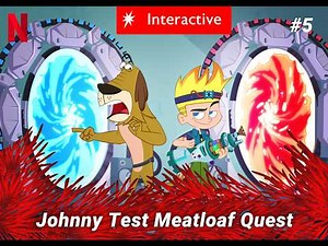 Johnny Test: Ultimate Meatloaf Quest | The Portal Game