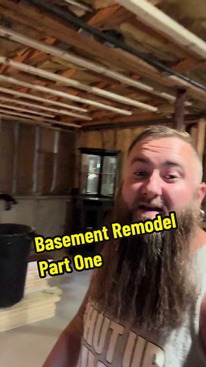 Part One Basement Remodel: Ceiling Strapped, Framing Started