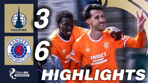 Falkirk 3-6 Rangers | HIGHLIGHTS | William Hill Premiership
