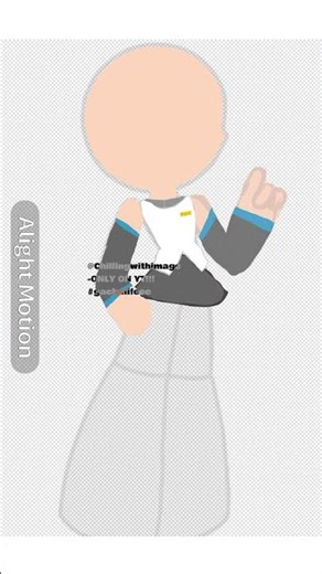 : 3 #gacha #gachalife2 #gachalife #drawing #chibi #art #notai #linelessart #lineless