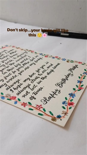 How to make handwritten vintage letter easy way #diycards #handwrittenletters #letters #diy #crafts