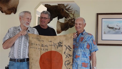 From California to Japan: World War II flag going home thanks to Oregon nonprofit