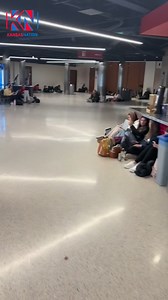 KU students camping out in Allen Fieldhouse for the KU BYU game tomorrow #KUbball | Kansas Nation