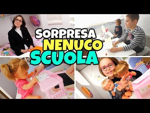 UN GIORNO ALLA NENUCO SCUOLA con Matilde e Nicolò