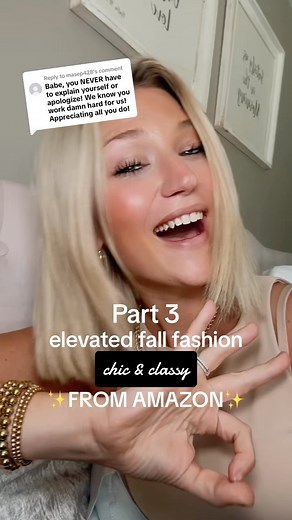 15K views · 91 reactions | More elevated chic and classy amazon fall...