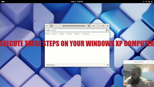Never experienced remote desktop connection on windows XP so here i try it with you - video Dailymotion