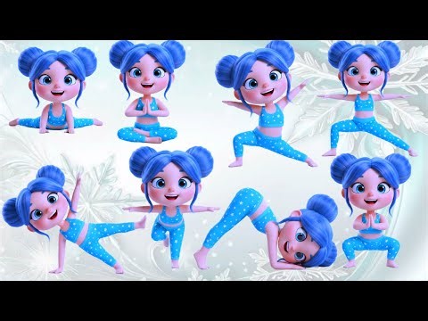🌸 5 Minute Yoga for Relaxation Adorable Girl Animation