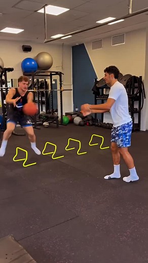 1.7K views · 59 reactions | #Repost @coach_segev ・・・ Balance. Quickness. COD. Running technique. Lateral work @tamari.dosh @yuval.shopen  #athlete #fitness #workhard #agility #quickness #balance #coach #athletictraining #workout #basketball | TennisPAL Coach | Facebook