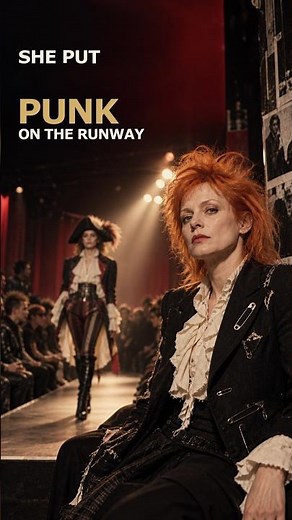 Vivienne Westwood: From Ripped Clothes to Runway Legend 👠💥 #runway #viviennewestwood #1980s