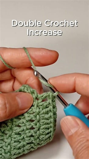 Double Crochet Increase – Quick Easy Beginner Demo