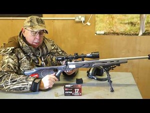 Savage B.MAG Varmint .17 WSM Bolt Action Rifle with Wildcat Panther Moderator