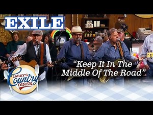 EXILE performs KEEP IT IN THE MIDDLE OF THE ROAD on LARRY'S COUNTRY DINER!