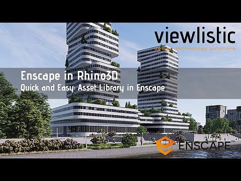 Enscape Rhino Asset Library
