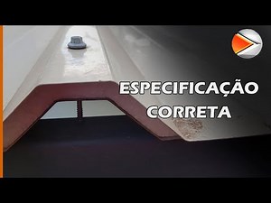 Especificação correta de telha sanduíche
