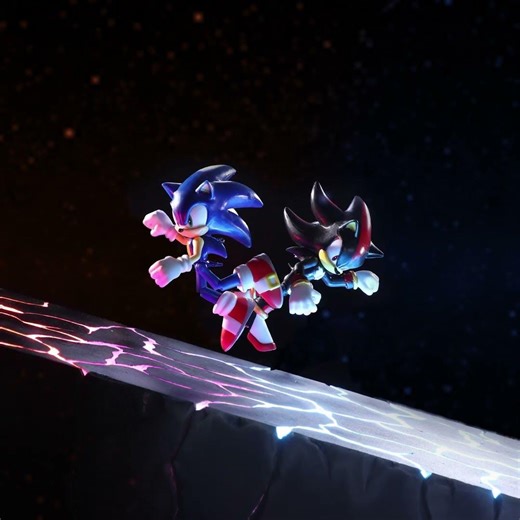 Sonic Vs. Shadow - Stop Motion Version