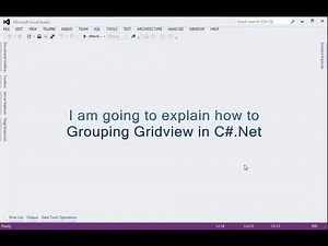 Gridview Grouping in C#.Net